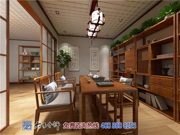 新中式茶室設(shè)計(jì)，靜心感悟生活的真諦！