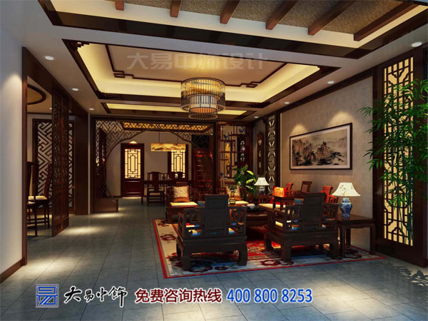 山東德州別墅中式設(shè)計(jì) 主題空間呈現(xiàn)多彩中式生活